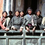Pilger in Xigatse